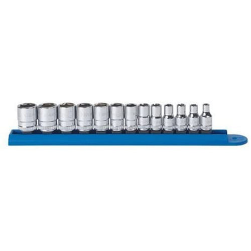 GearWrench 80302D 13 Pc. 1/4" Drive 6 Point Standard Metric Socket Set - MPR Tools & Equipment