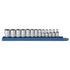 GearWrench 80306 13 Piece 1/4-Inch Drive 12 Point Standard Metric Socket Set - MPR Tools & Equipment