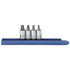 GearWrench 80320 GW SET SKT TRP SQ BIT MET 1/4DR 12PT 4PC