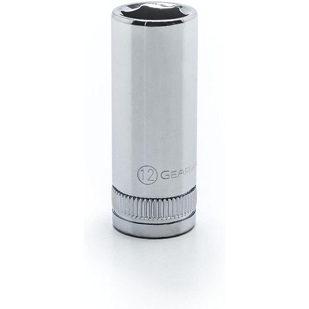 GearWrench 80554S-06 14 Pc. 3/8" Drive 6 Point Mid Length Metric Socket Set