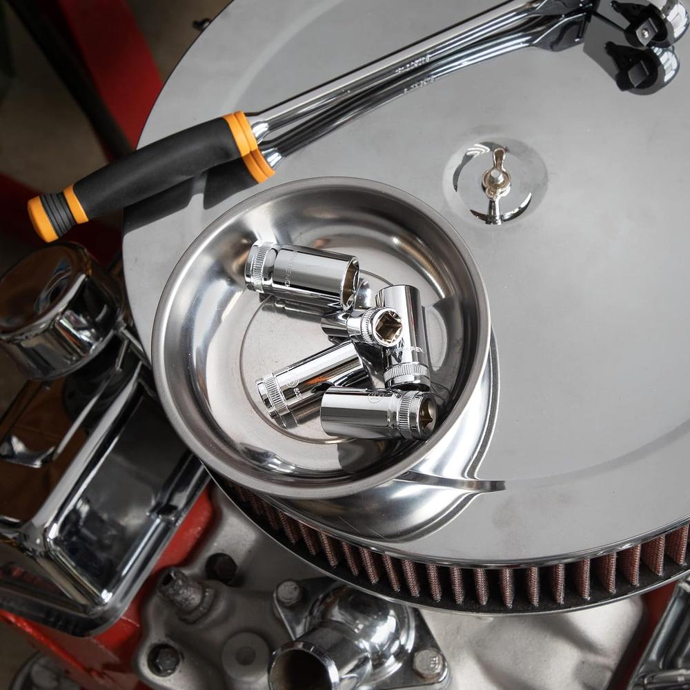 GearWrench 80554S-06 14 Pc. 3/8" Drive 6 Point Mid Length Metric Socket Set