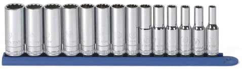 GearWrench 80562 14 Pc. 3/8" Drive 12 Point Deep Metric Socket Set - MPR Tools & Equipment