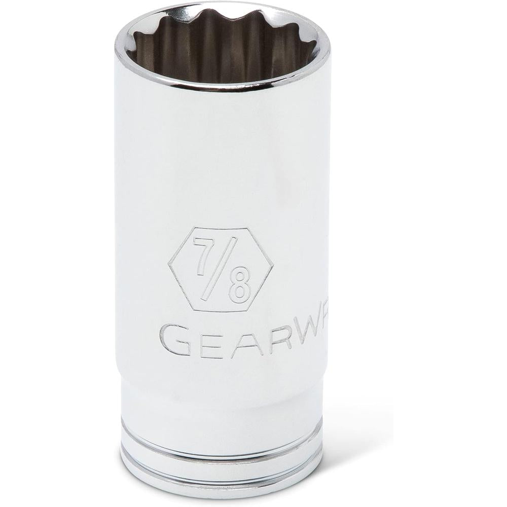 GearWrench 80563 11 Piece 3/8-Inch Drive 12 Point Deep SAE Socket Set