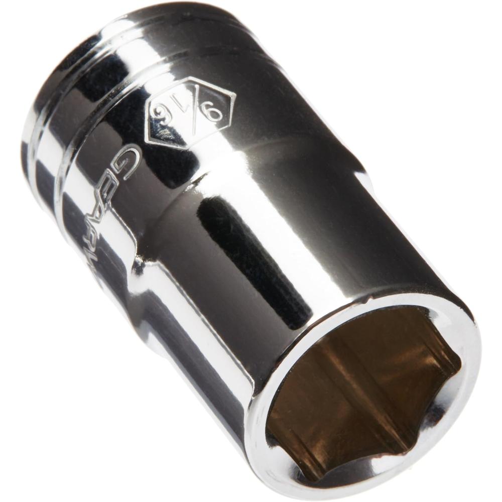 GearWrench 80604 1/2" Drive 6 Point 9/16" Standard SAE Socket