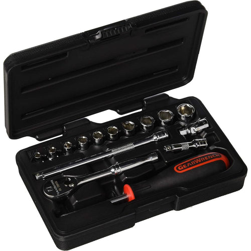 GearWrench 80650 SET SKT 15PC 1/4DR 6PT
