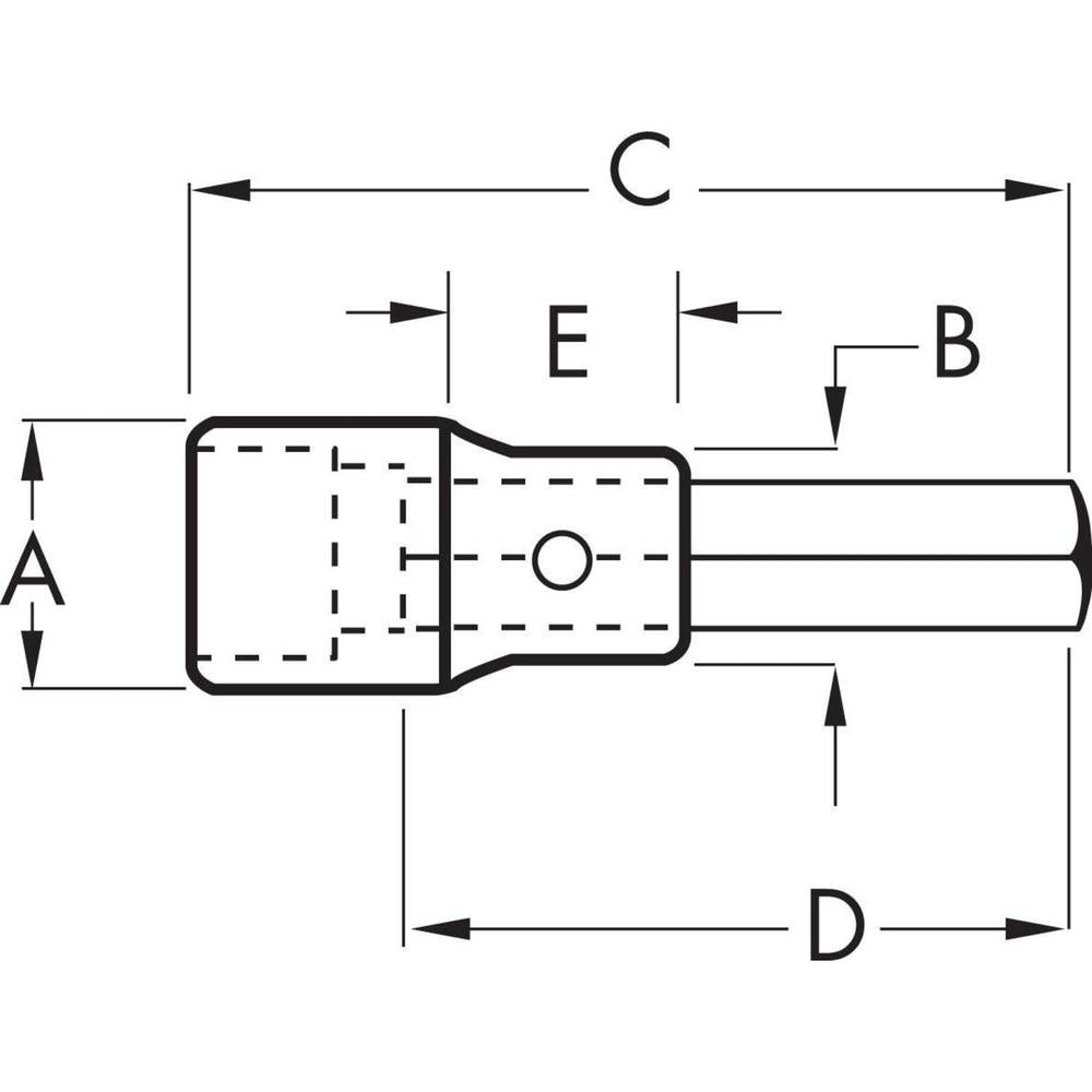 GearWrench 80656 SKT HEX BIT 1/2DR 5/8