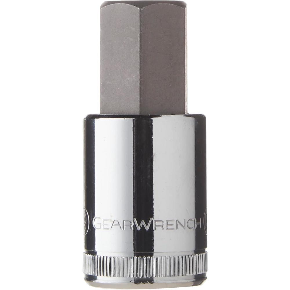 GearWrench 80664 1/2" Drive Hex Bit Socket, 19mm