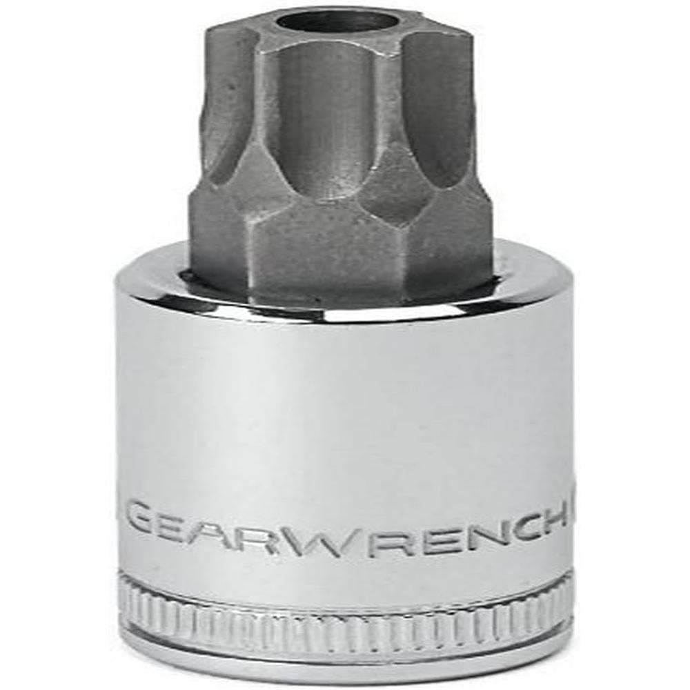 GearWrench 80668 SKT TORX BIT TAMP 1/2DR T60 2PC