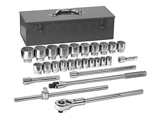 GearWrench 80880 27 Pc. 3/4" Drive 12 Pt. Standard Mechanics Tool Set, Sae - MPR Tools & Equipment