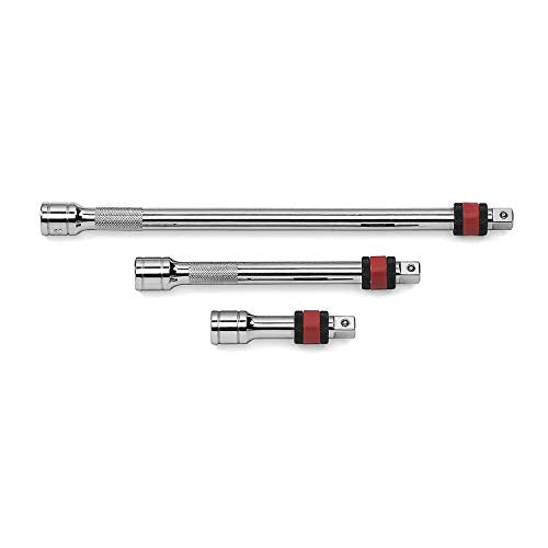 GearWrench 81003 3 Pc. 1/4" Drive Locking Extension Set Includes 2", 3" & 6" - MPR Tools & Equipment