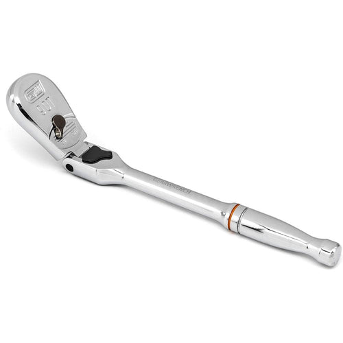 GearWrench 81015T 1/4" Drive 90-Tooth Locking Flex Head Teardrop Ratchet