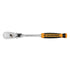 GearWrench 81016T 1/4" Drive 90-Tooth 8" Dual Material Locking Flex Head Teardrop Ratchet - MPR Tools & Equipment