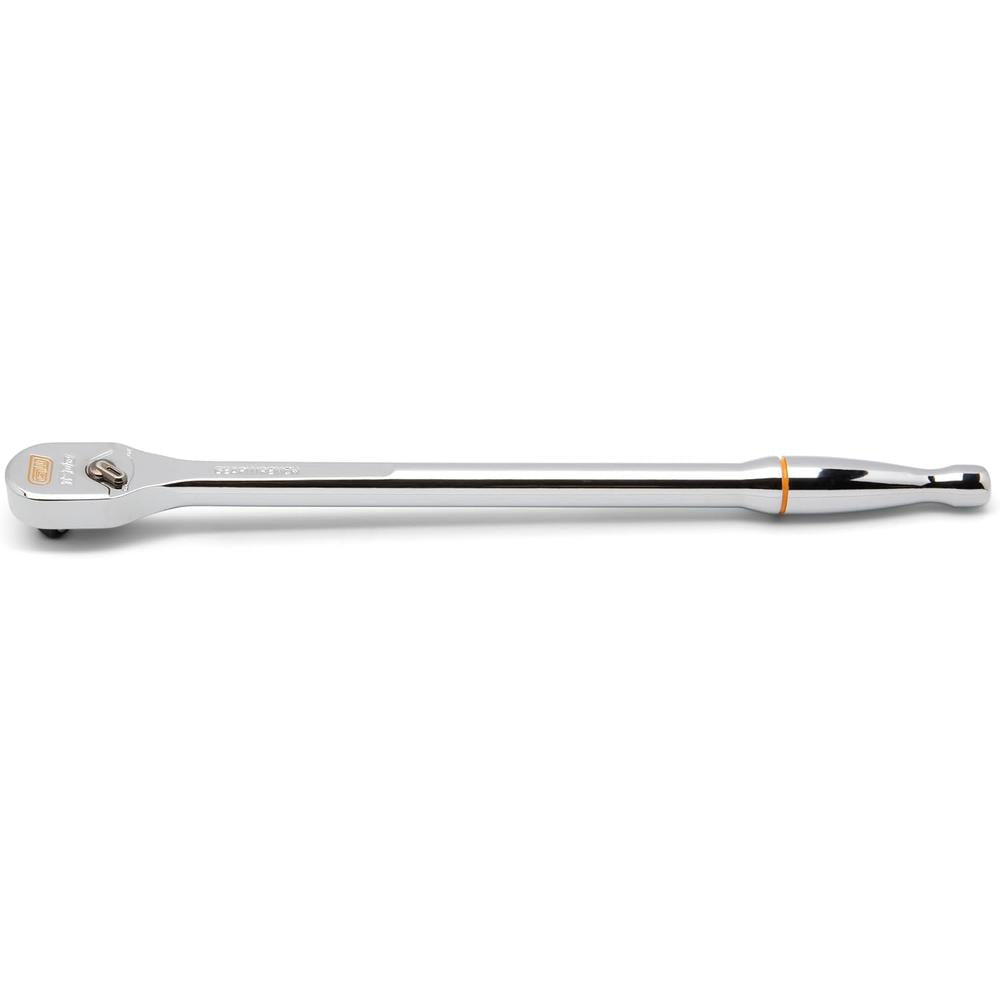 GearWrench 81034XP 1/4" Drive 120XP Full Polish Chrome Extra Long Handle Teardrop Ratchet