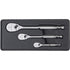 GearWrench 81206F 3-Piece Full Polish Ratchet Set