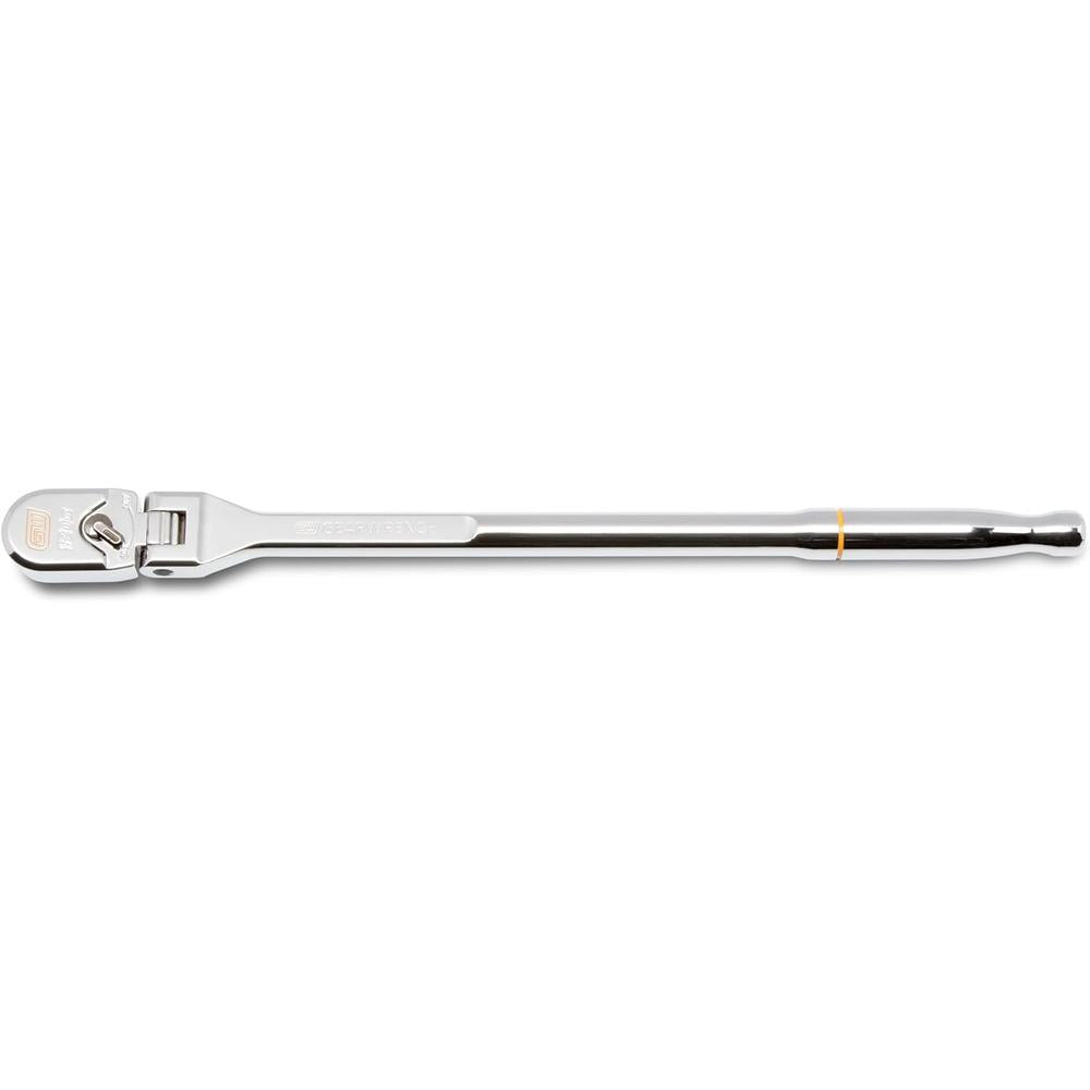 GearWrench 81215XP 3/8 Drive 120XP Full Polish Chrome Flex Head Teardrop Ratchet