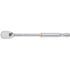 GearWrench 81220T PG119 - 8" LONG 3/8" DR. FULL POLISH FIXED COMPACT HEAD TEARDROP RATCHET, 90-TOOTH - MPR Tools & Equipment