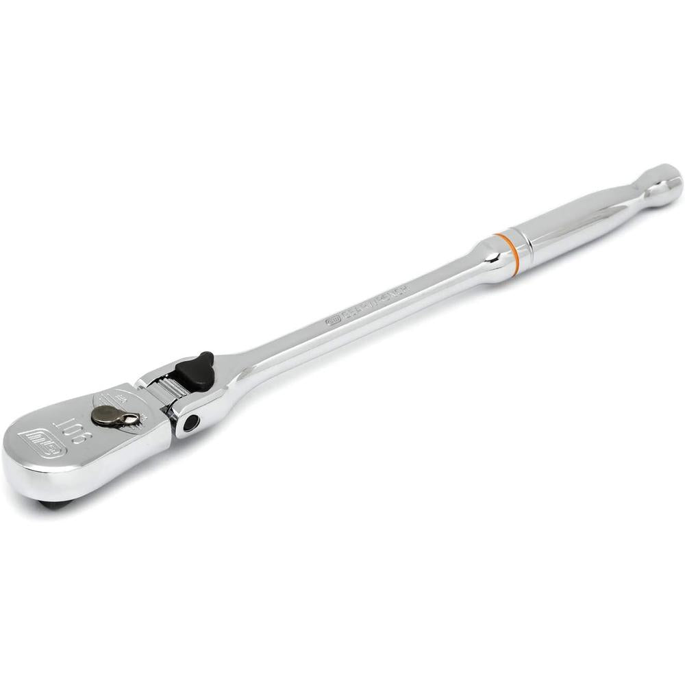 GearWrench 81266T 3/8" Drive 90-Tooth Locking Flex Head Teardrop Ratchet 11"