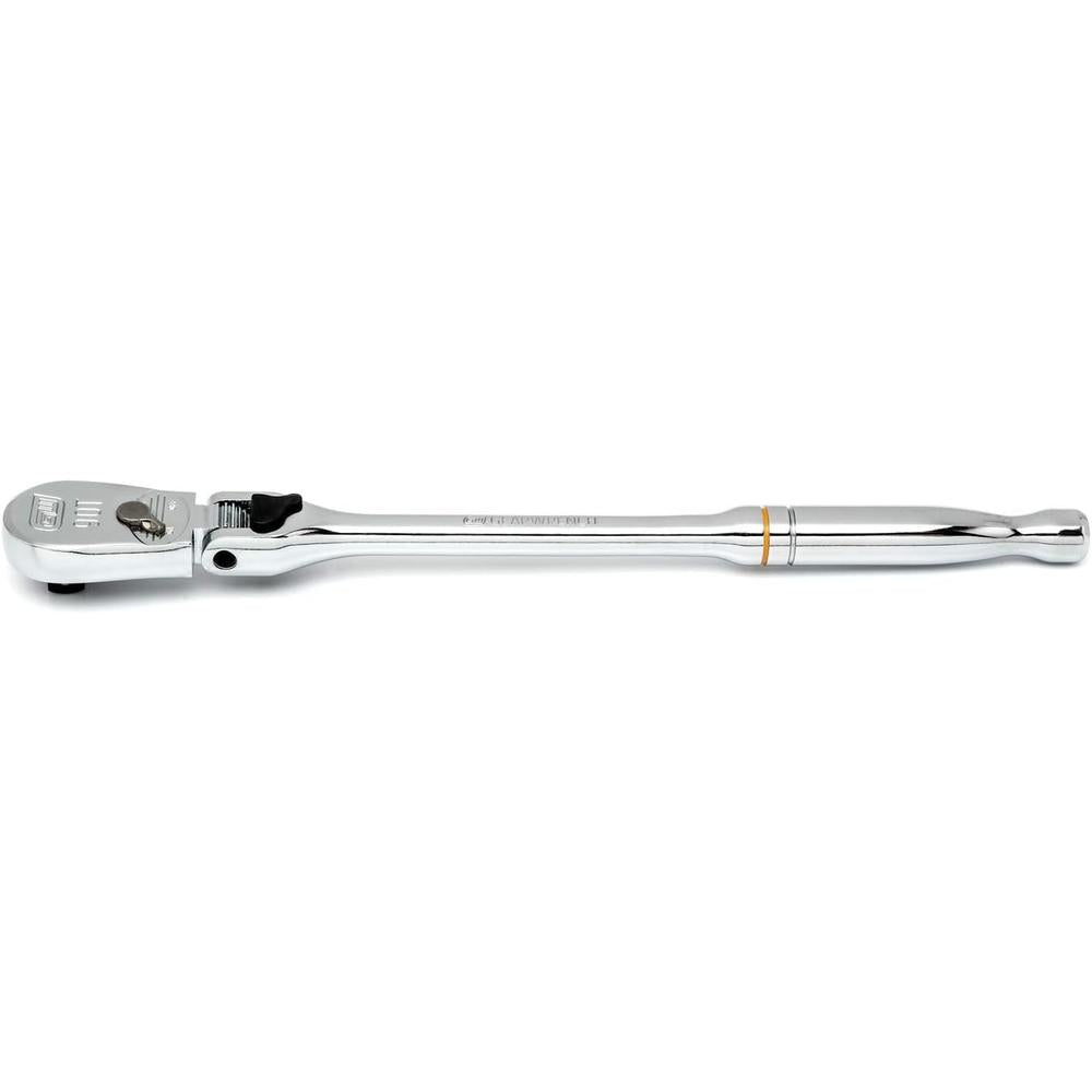 GearWrench 81266T 3/8" Drive 90-Tooth Locking Flex Head Teardrop Ratchet 11"