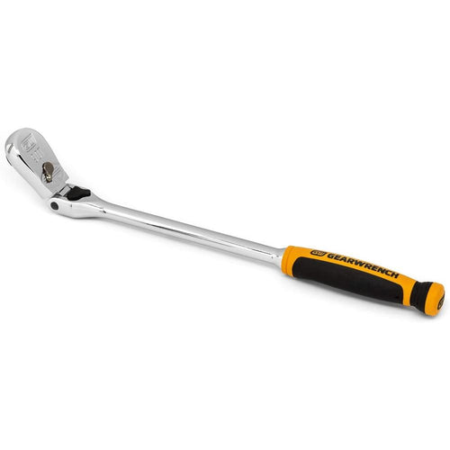 GearWrench 81267T 3/8" Drive 90-Tooth 13" Locking Flex Head Teardrop Ratchet