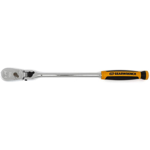GearWrench 81267T 3/8" Drive 90-Tooth 13" Locking Flex Head Teardrop Ratchet