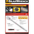 GearWrench 81268 2 Pc. 1/4" & 3/8" Drive Long Handle Teardrop Ratchet Set,84 Tooth