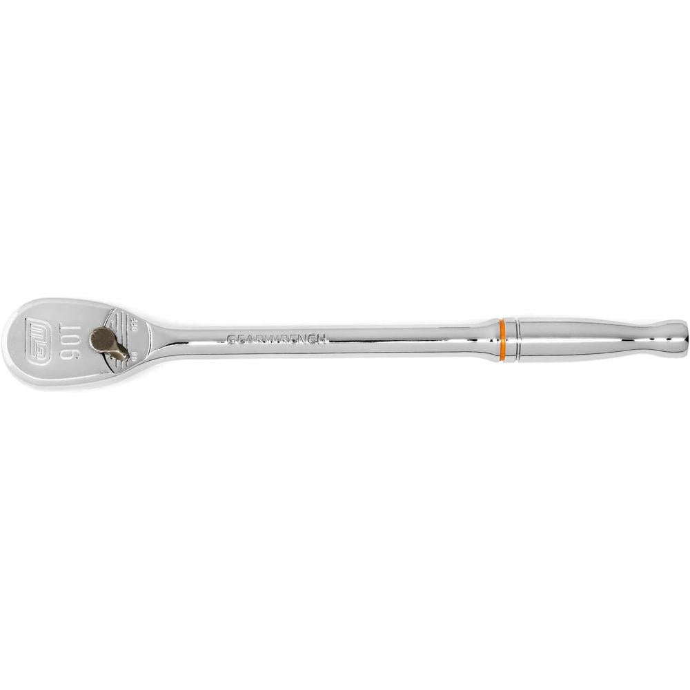 GearWrench 81268T 2pc 1/4" & 3/8" Drive 90-Tooth Long Handle Teardrop Ratchet Set