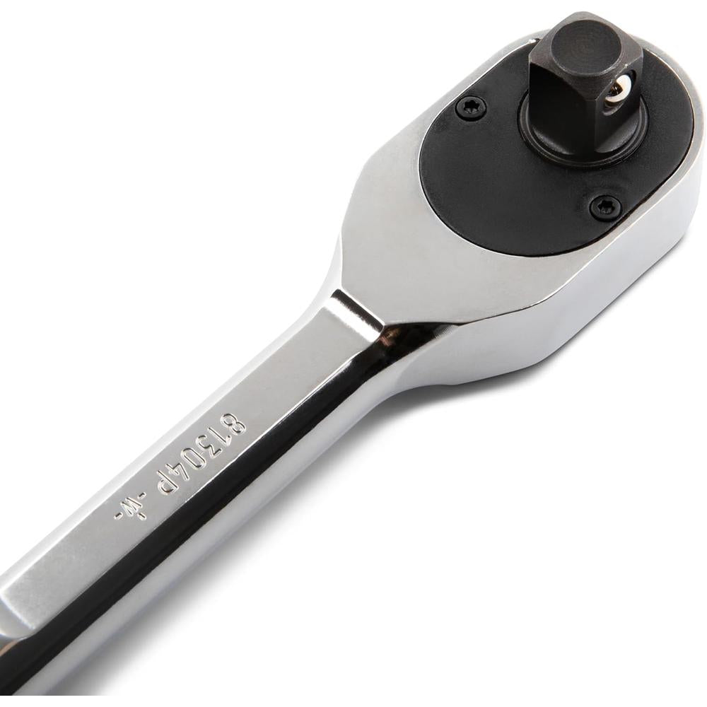 GearWrench 81304XP 1/2" Drive 120XP Full Polish Chrome Teardrop Ratchet