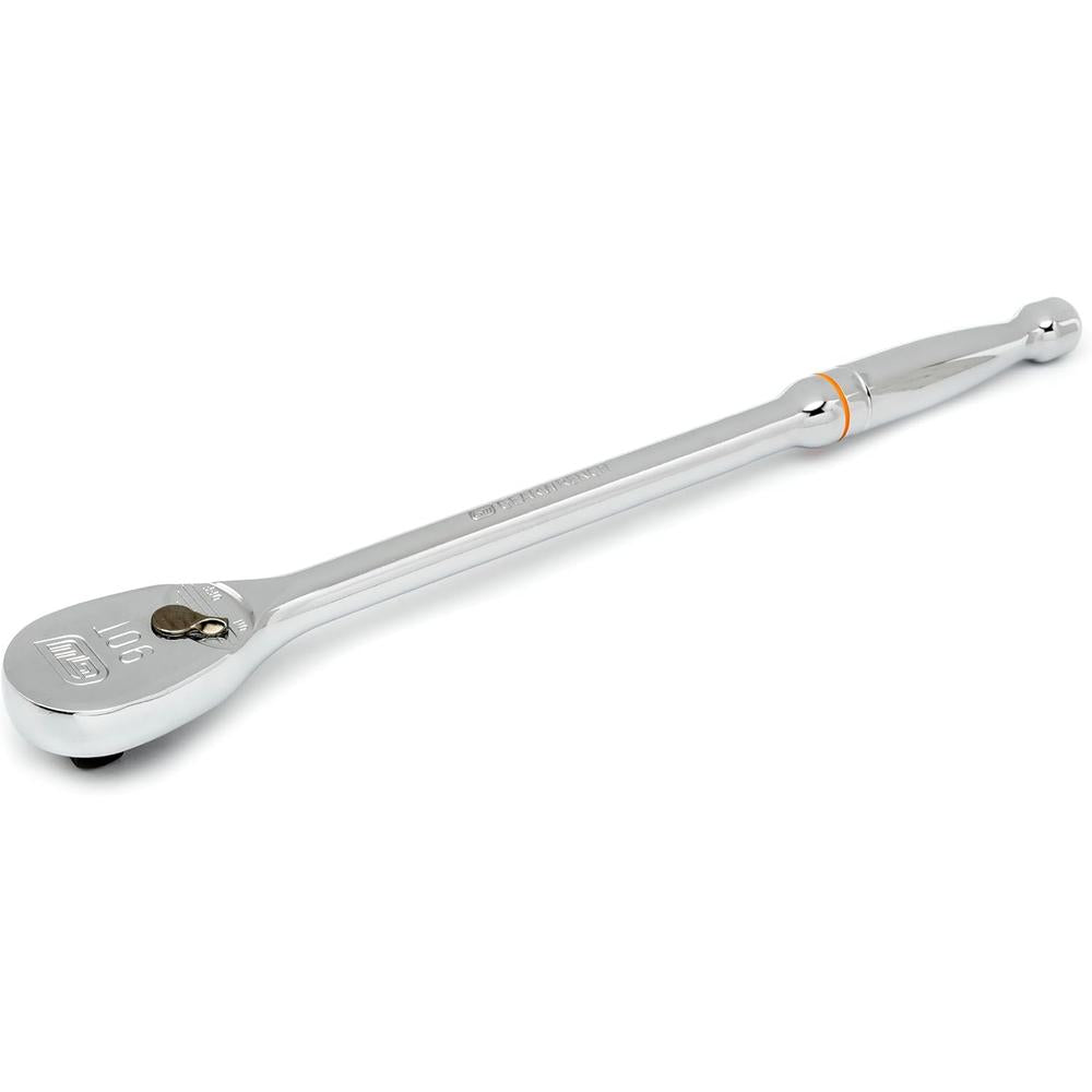 GearWrench 81360T 1/2" Drive 90-Tooth Long Handle Teardrop Ratchet 15"