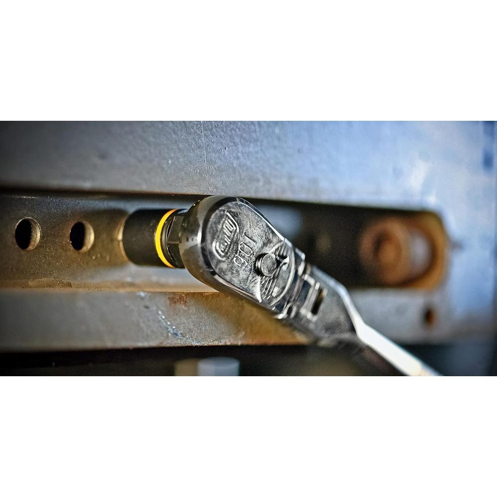 GearWrench 81362T 1/2" Drive 90-Tooth 17" Locking Flex Head Teardrop Ratchet