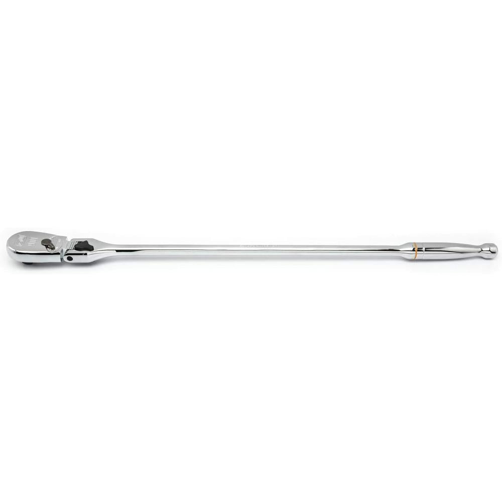 GearWrench 81363T 1/2" Drive 90-Tooth Locking Flex Head Teardrop Ratchet 24"