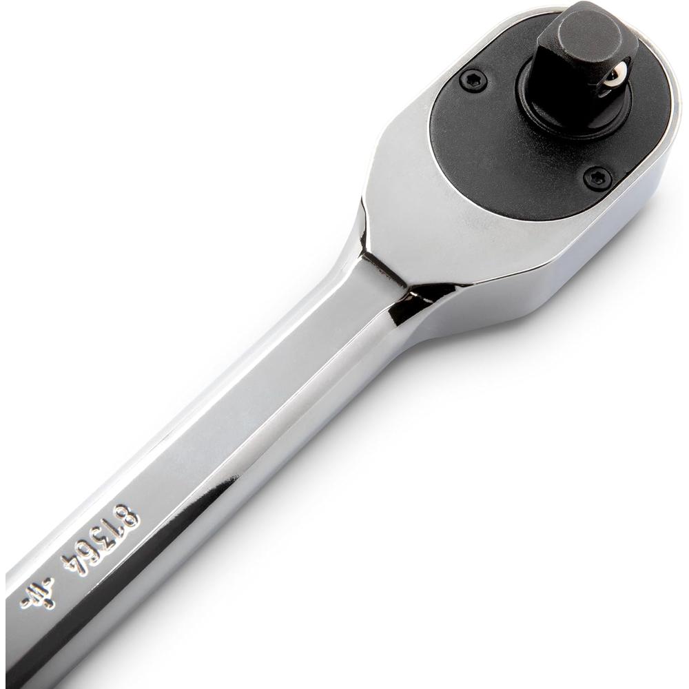 GearWrench 81364XP 1/2 Drive 120XP Full Polish Chrome Extra Long Handle Teardrop Ratchet