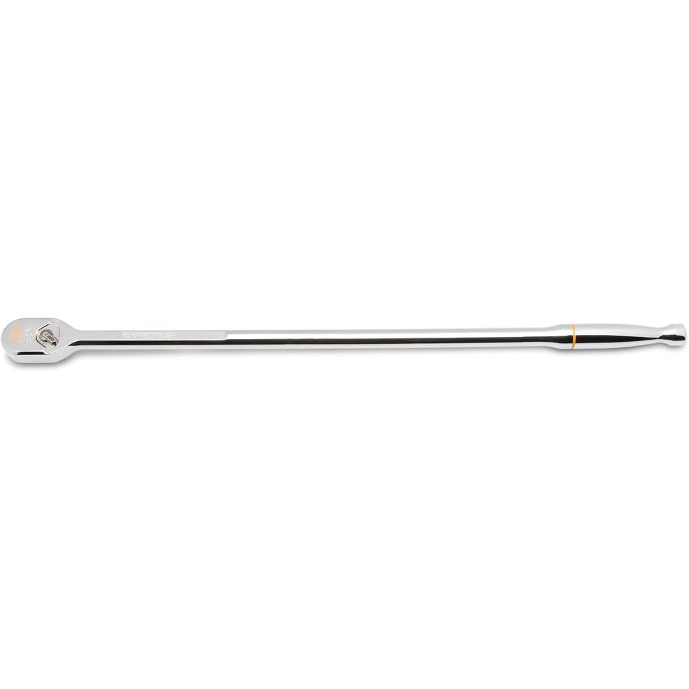 GearWrench 81364XP 1/2 Drive 120XP Full Polish Chrome Extra Long Handle Teardrop Ratchet