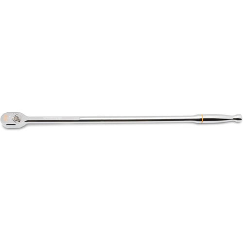 GearWrench 81364XP 1/2 Drive 120XP Full Polish Chrome Extra Long Handle Teardrop Ratchet