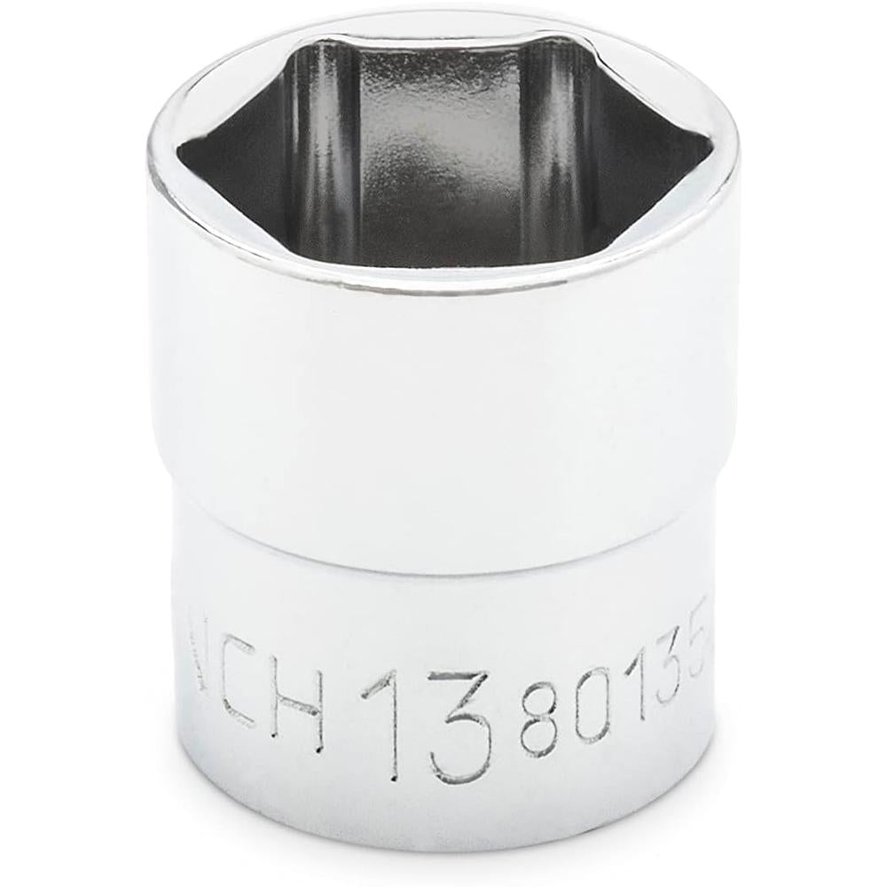 GearWrench 81394 12-pc 1/4" Drive 6 Point Stubby Socket Set Metric, 4-15mm