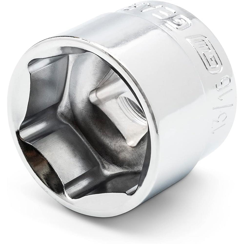 GearWrench 81397 13-pc 3/8" Drive 6 Point Stubby Socket Set SAE, 1/4"-1"