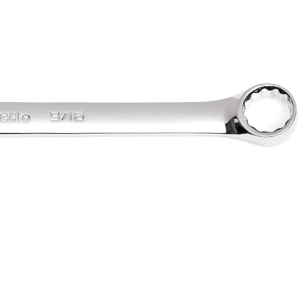 GearWrench 81657 12 Pt. Long Pattern Combination Wrench, 9/16"