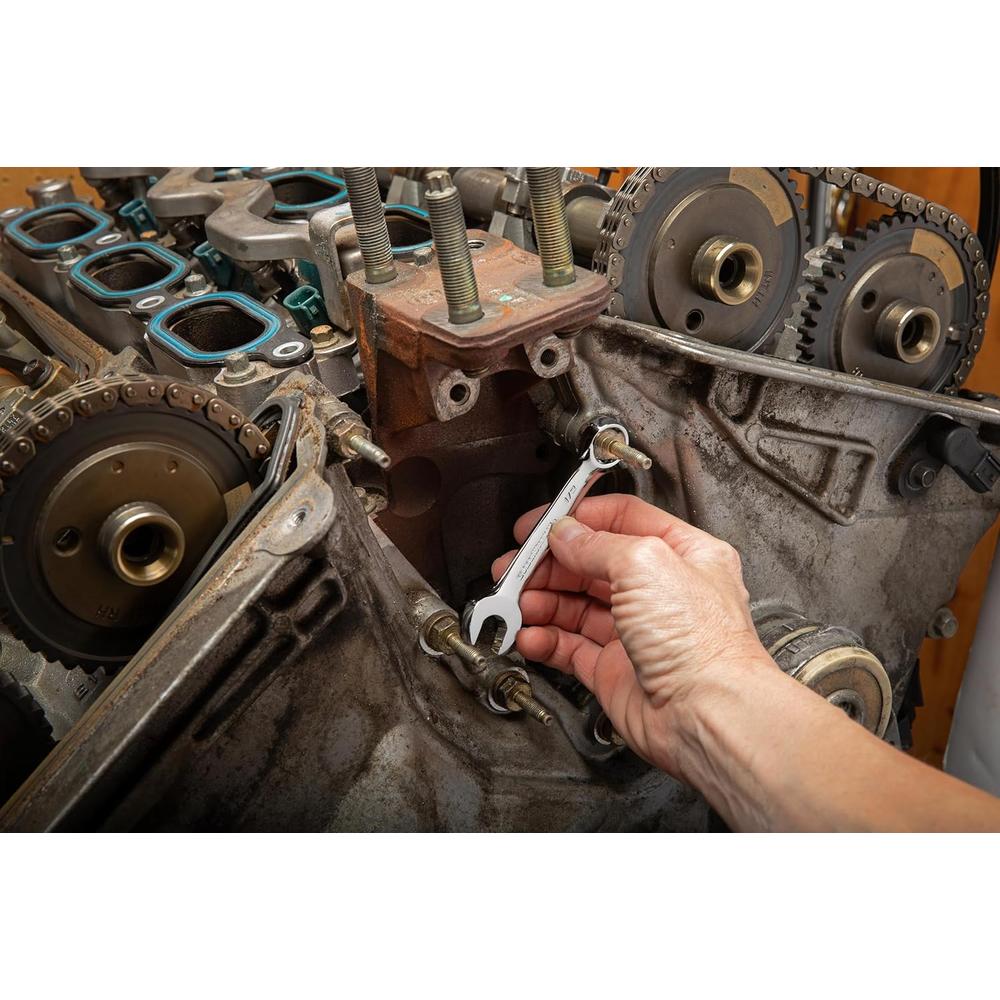 GearWrench 81903 20 Piece Stubby Wrench Set SAE and Metric