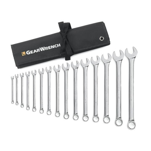 GearWrench 81918 SET WR COMB LP 15PC - MPR Tools & Equipment