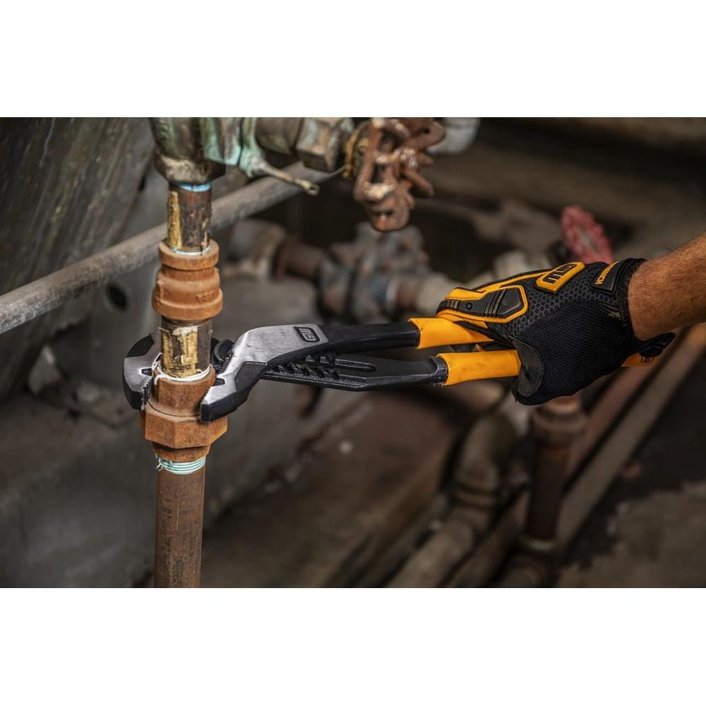 GearWrench 82166 16" Pitbull K9 Straight Jaw Dipped Handle Tongue and Groove Pliers