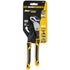 GearWrench 82168C 8" Pitbull K9 V-Jaw Dual Material Tongue and Groove Pliers