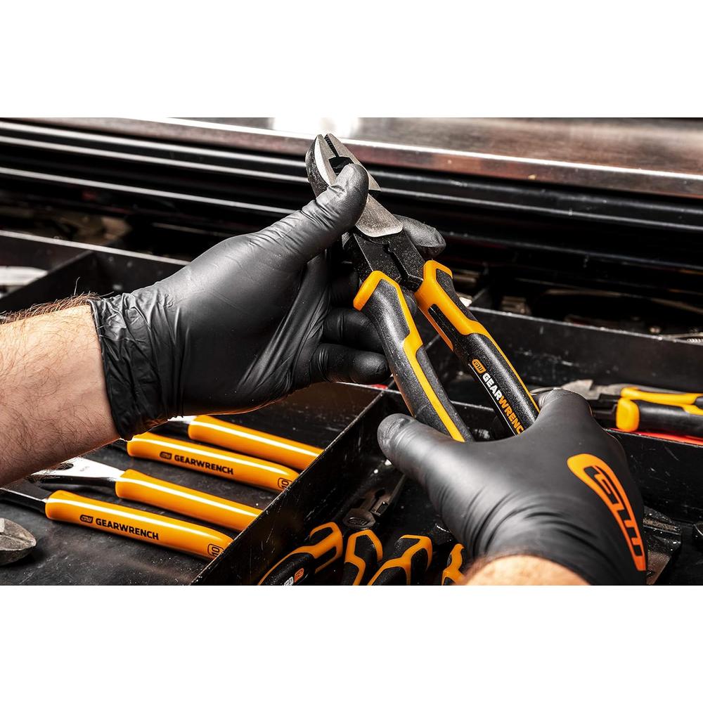 GearWrench 82172C 10" PITBULL K9 V-Jaw Dual Material Tongue and Groove Pliers