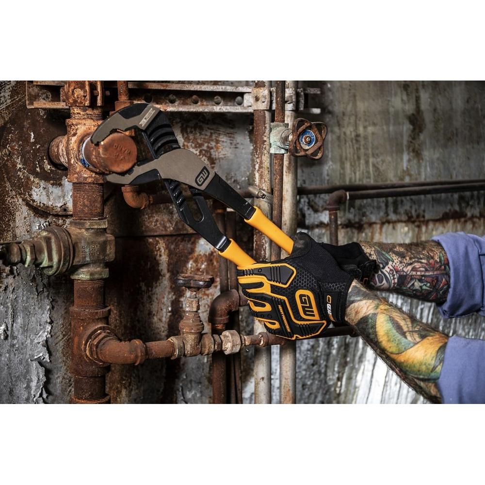 GearWrench 82173 12" V JAW T&G DIPPED HNDL