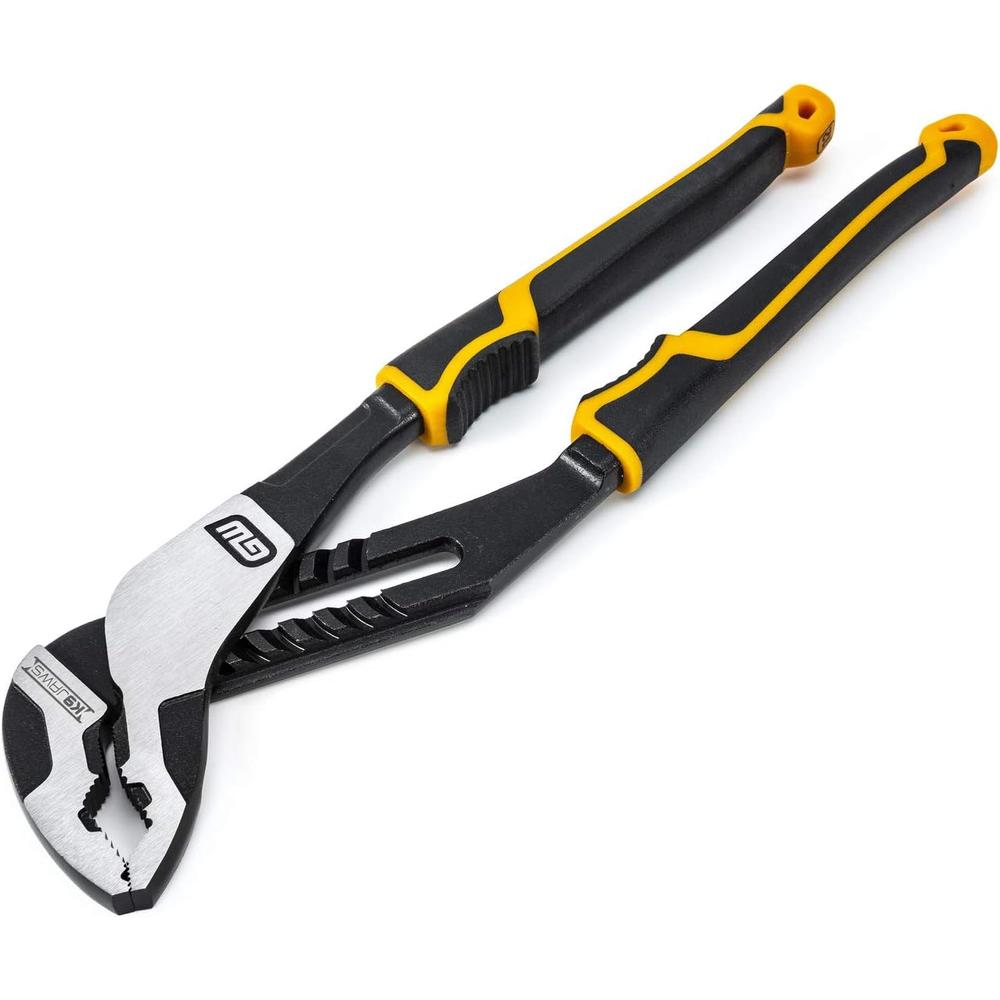 GearWrench 82173C 12" Pitbull K9 V-Jaw Dual Material Tongue & Groove Pliers
