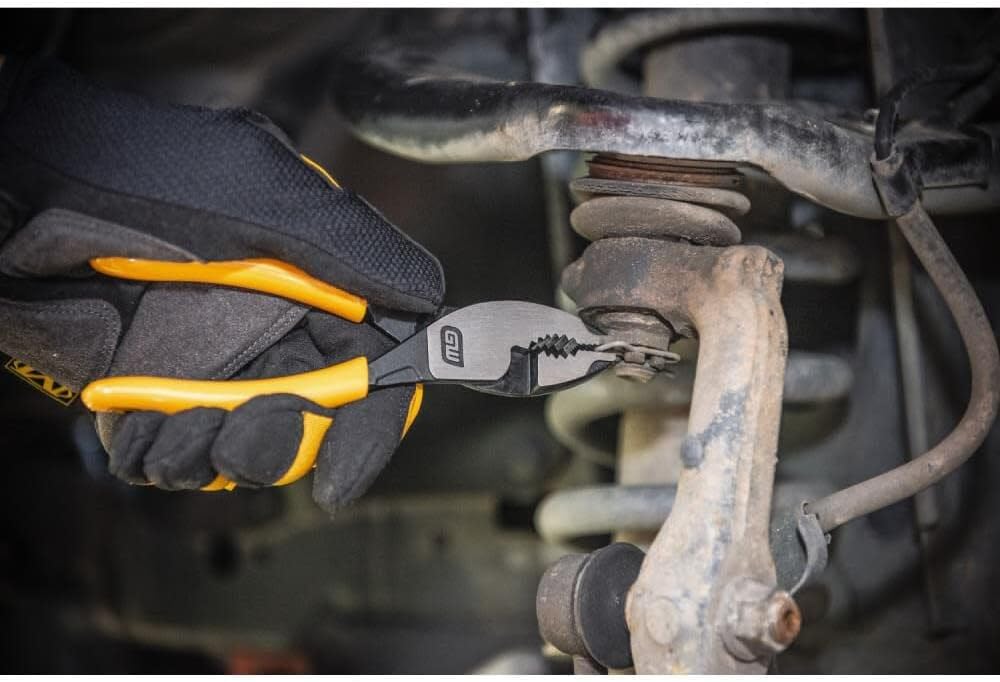 GearWrench 82174 6" Pitbull Dipped Handle Slip Joint Pliers