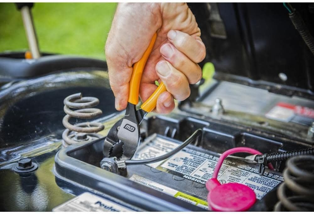 GearWrench 82174 6" Pitbull Dipped Handle Slip Joint Pliers