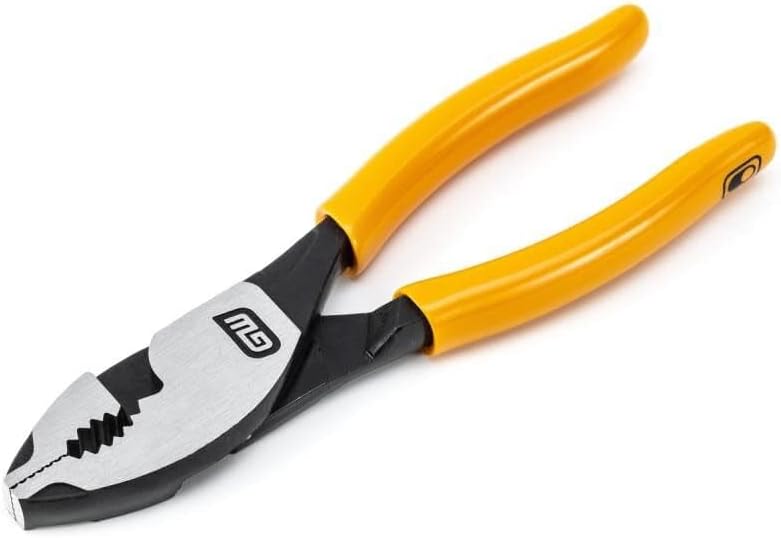 GearWrench 82174 6" Pitbull Dipped Handle Slip Joint Pliers