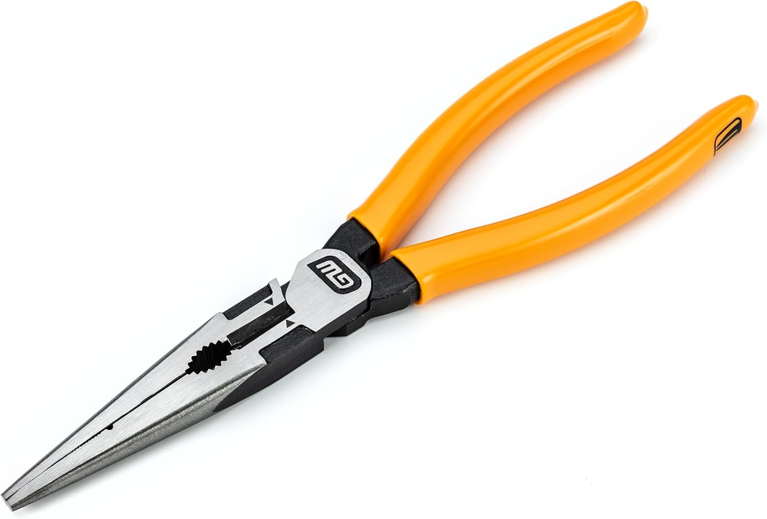 GearWrench 82177-06 8" Pit-Bull Cushion Grip Long Nose Pliers with Wire Cutter, AWG11