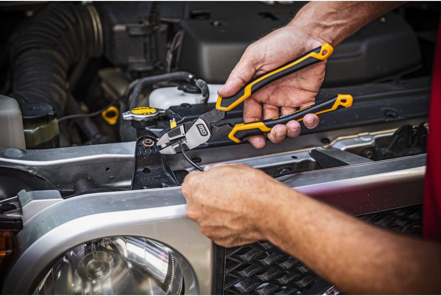 GearWrench 82181C-06 9.5" Pitbull Dual Material Lineman's Pliers