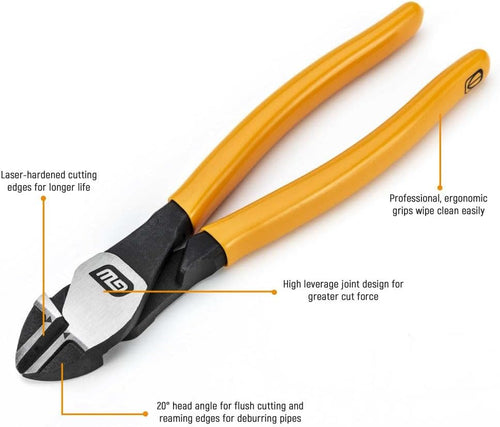 GearWrench 82183 7" DIAGONAL CUTTING PLIER DIPPED HNDLE