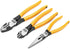 GearWrench 82202-06 3-Piece Pitbull Dipped Handle Electrician's Plier Set